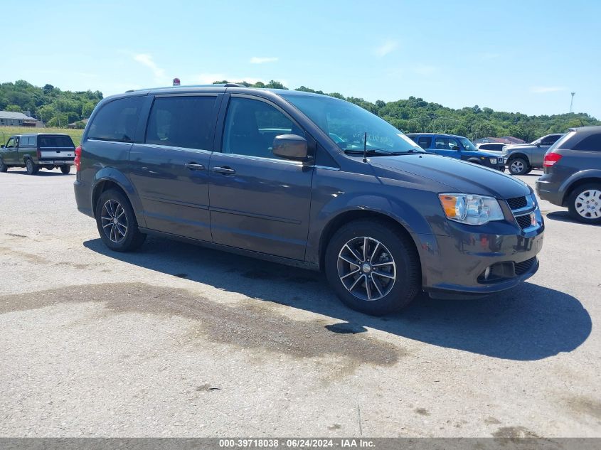 2017 Dodge Grand Caravan Sxt VIN: 2C4RDGCG2HR853207 Lot: 39718038