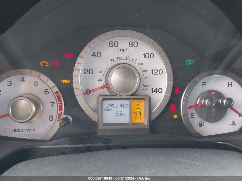 2009 Honda Pilot Ex-L VIN: 5FNYF48509B008364 Lot: 39718049