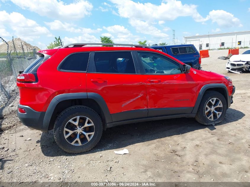 2017 Jeep Cherokee Trailhawk 4X4 VIN: 1C4PJMBS3HW658261 Lot: 39718056