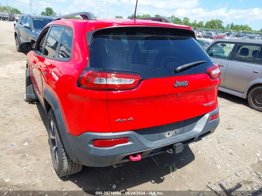 2017 Jeep Cherokee Trailhawk 4X4 VIN: 1C4PJMBS3HW658261 Lot: 39718056