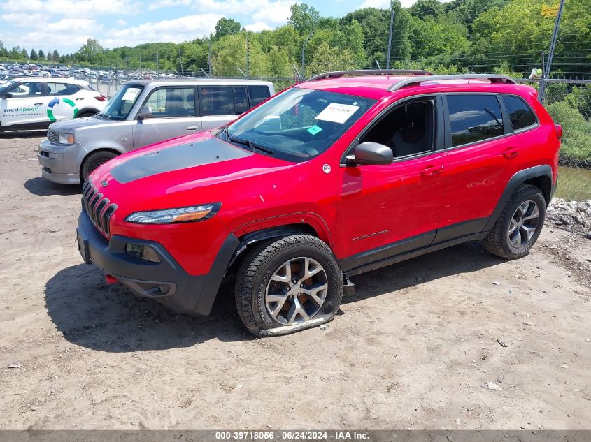 1C4PJMBS3HW658261 2017 Jeep Cherokee Trailhawk 4X4