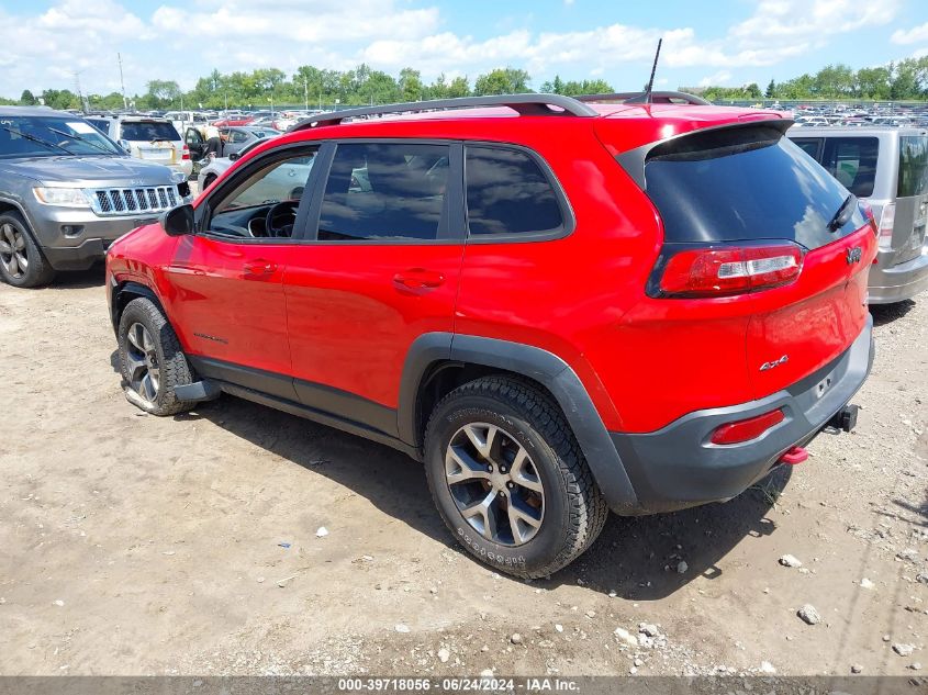 1C4PJMBS3HW658261 2017 Jeep Cherokee Trailhawk 4X4