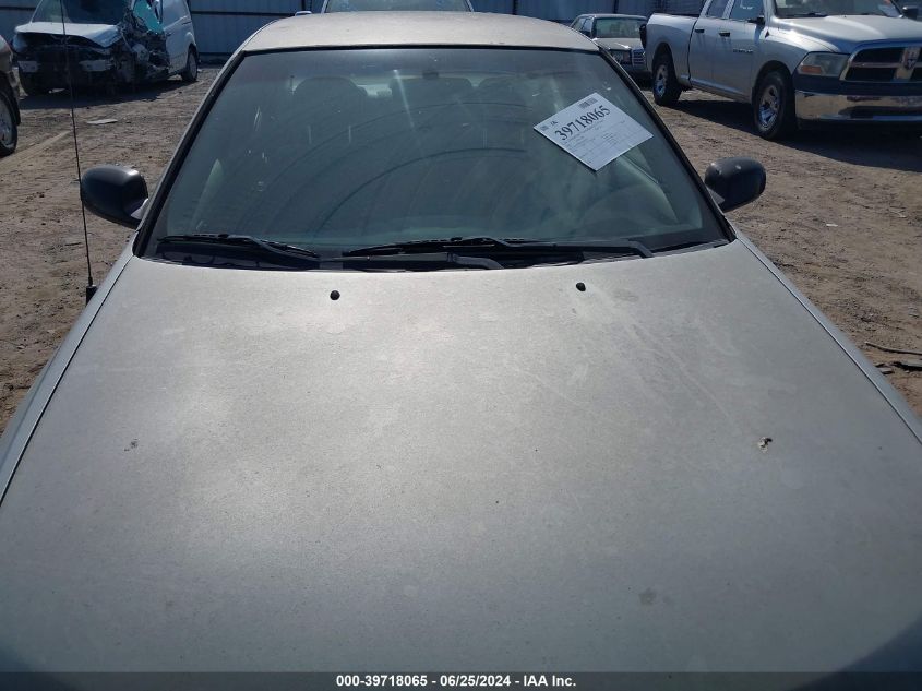 2002 Nissan Sentra Xe/Gxe VIN: 3N1CB51D72L616843 Lot: 39718065