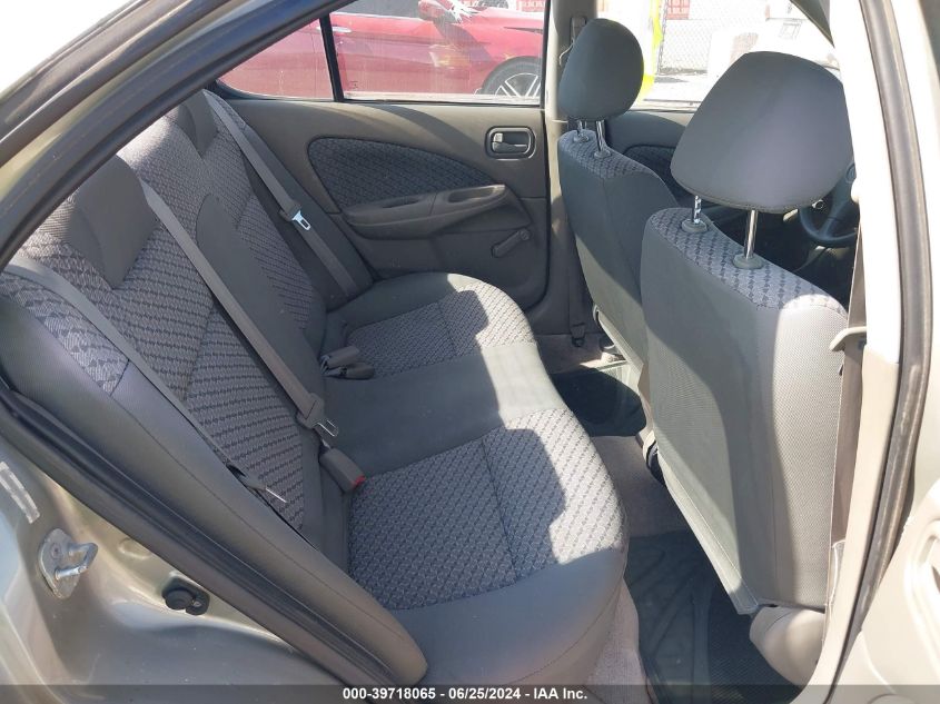 2002 Nissan Sentra Xe/Gxe VIN: 3N1CB51D72L616843 Lot: 39718065