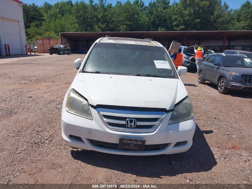 2007 Honda Odyssey Ex-L VIN: 5FNRL38757B134256 Lot: 39718078