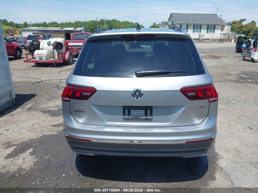 2021 Volkswagen Tiguan 2.0T Se/2.0T Se R-Line Black/2.0T Sel VIN: 3VV2B7AX0MM145681 Lot: 39718084