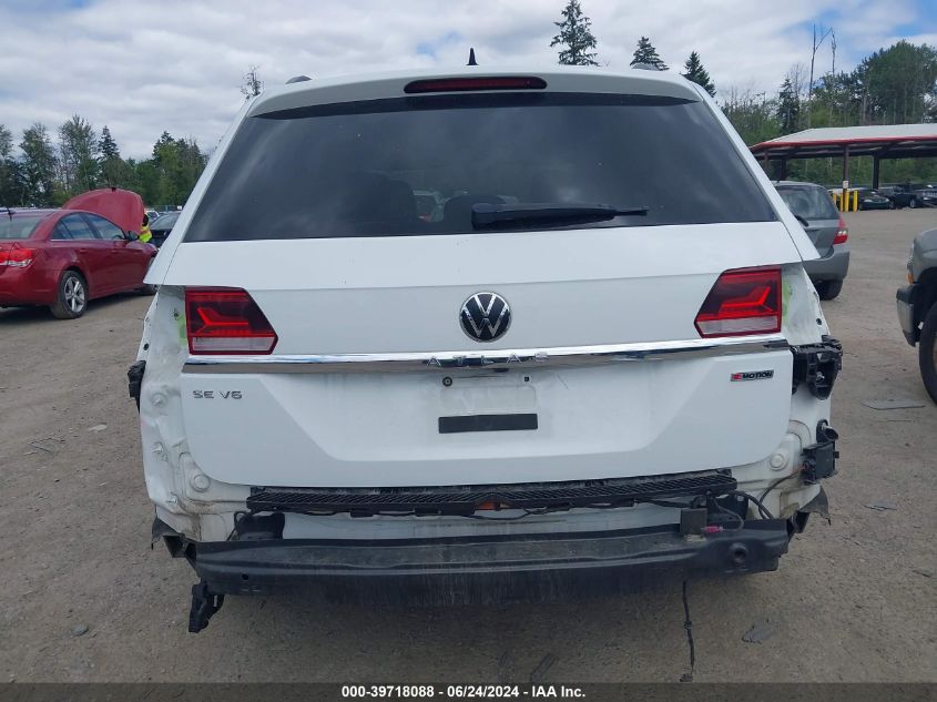 2021 Volkswagen Atlas 3.6L V6 Se W/Technology VIN: 1V2HR2CA2MC584350 Lot: 39718088