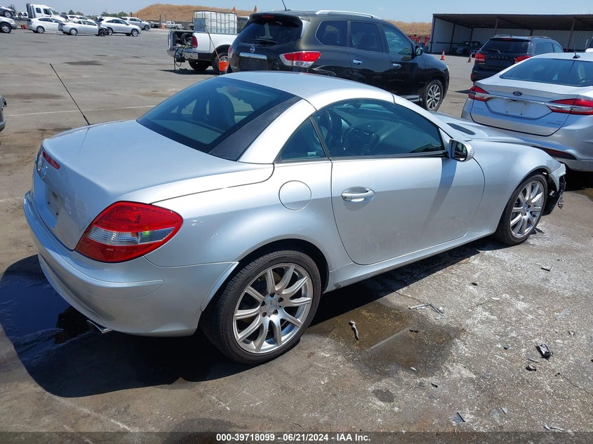 2005 Mercedes-Benz Slk 350 VIN: WDBWK56F45F046284 Lot: 39718099