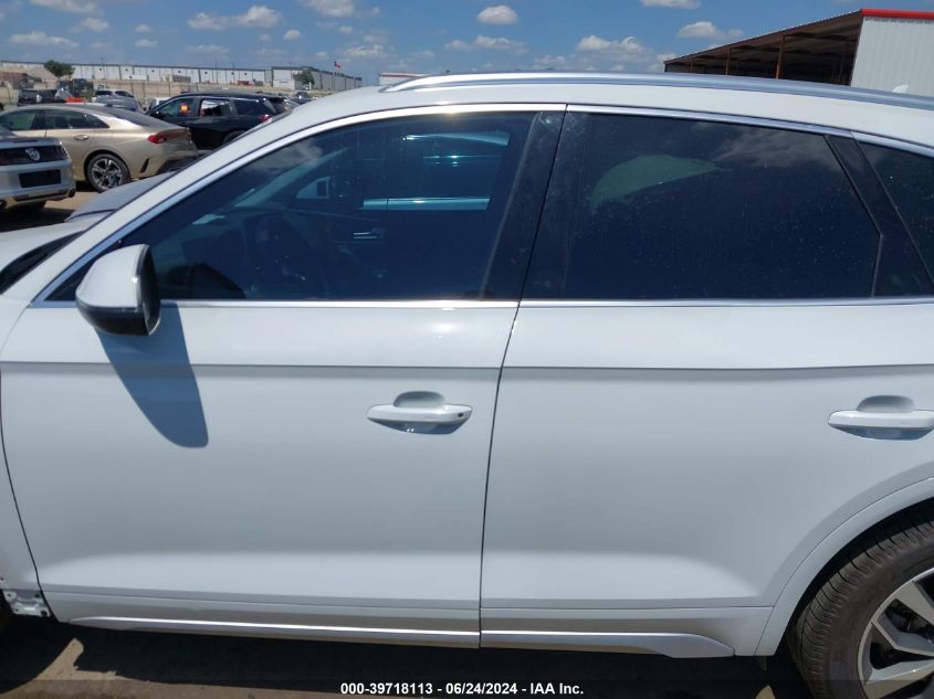 2023 Audi Q5 Premium Plus 45 Tfsi S Line Quattro VIN: WA1EAAFYXP2032646 Lot: 39718113