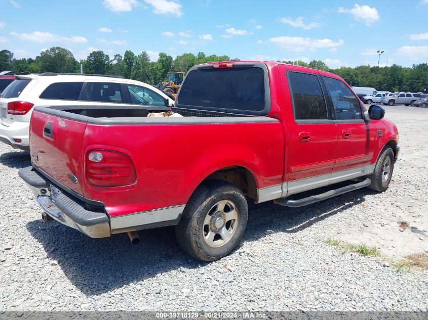 2001 Ford F-150 Supercrew Harley-Davidson/King Ranch/Lariat/Xlt VIN: 1FTRW07L71KE48764 Lot: 39718129