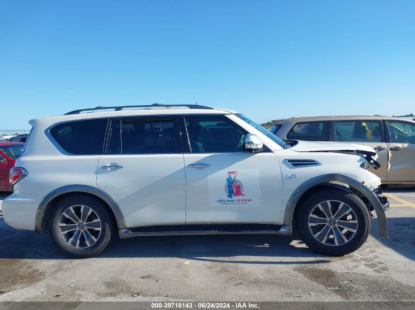 2019 Nissan Armada Sl VIN: JN8AY2ND3K9090204 Lot: 39718143