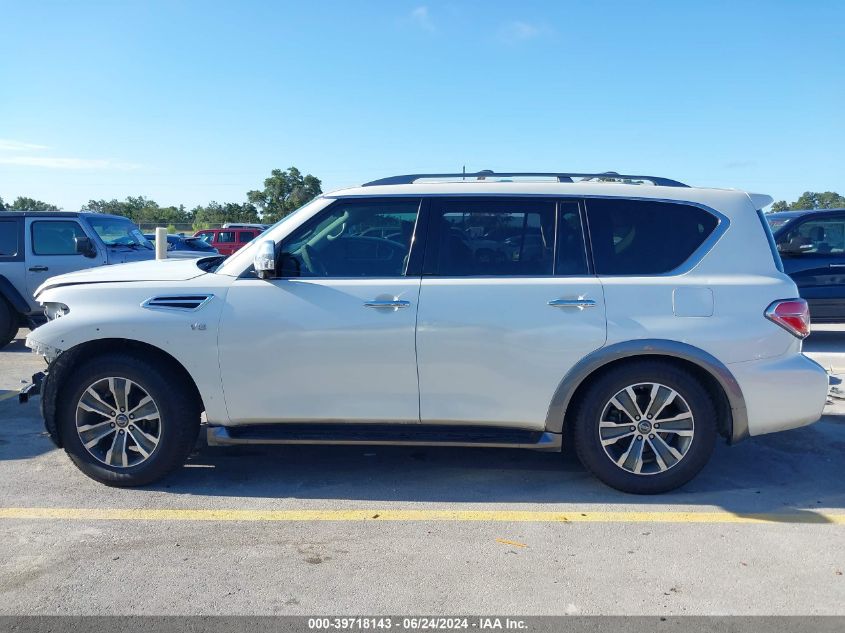 2019 Nissan Armada Sl VIN: JN8AY2ND3K9090204 Lot: 39718143