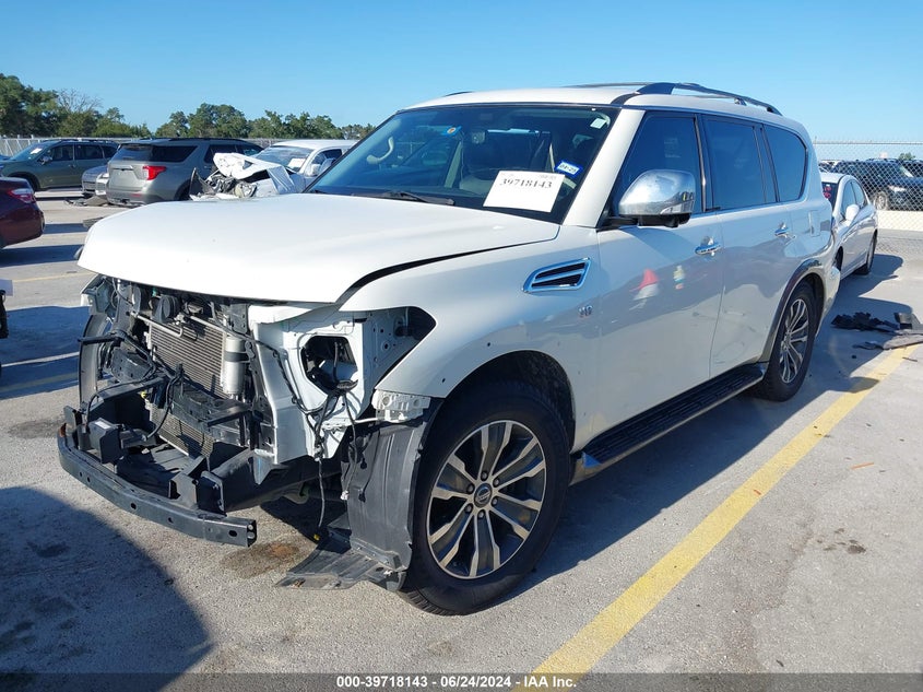 2019 Nissan Armada Sl VIN: JN8AY2ND3K9090204 Lot: 39718143