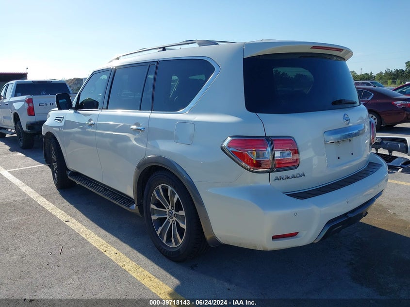 2019 Nissan Armada Sl VIN: JN8AY2ND3K9090204 Lot: 39718143