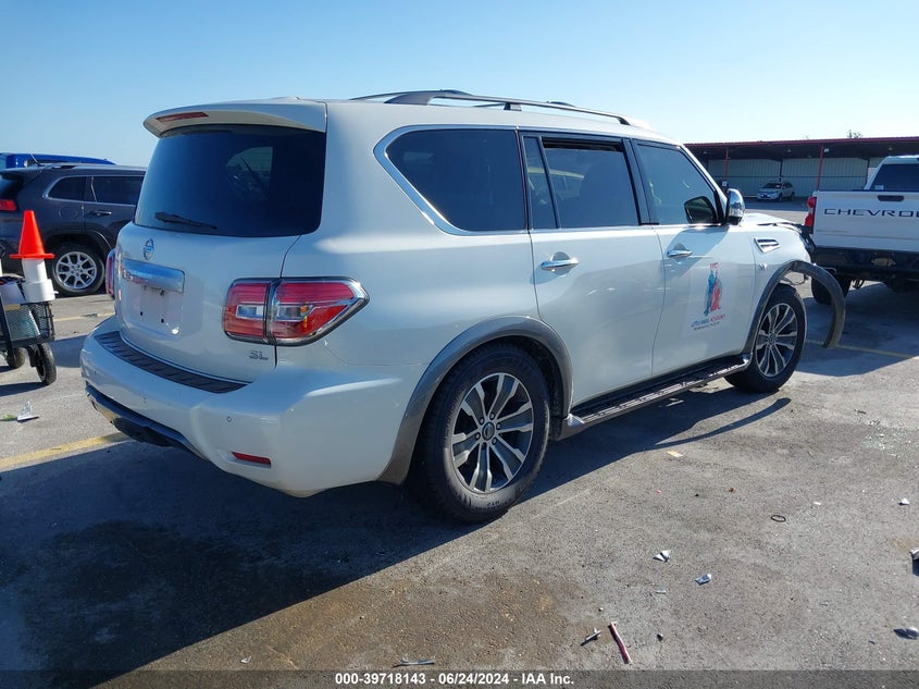 2019 Nissan Armada Sl VIN: JN8AY2ND3K9090204 Lot: 39718143