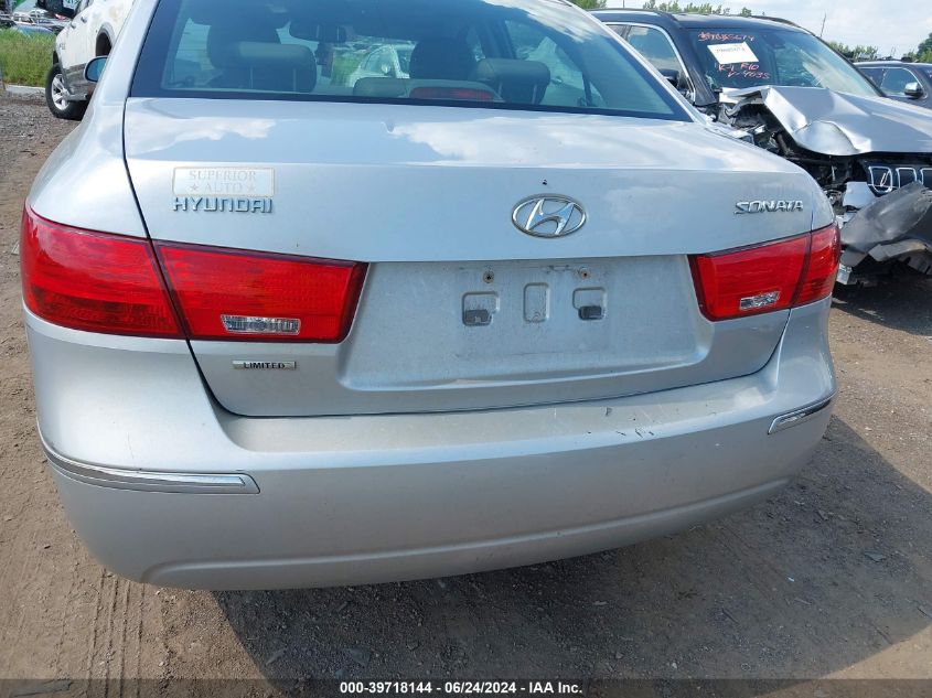 2009 Hyundai Sonata Limited VIN: 5NPEU46C69H554033 Lot: 39718144