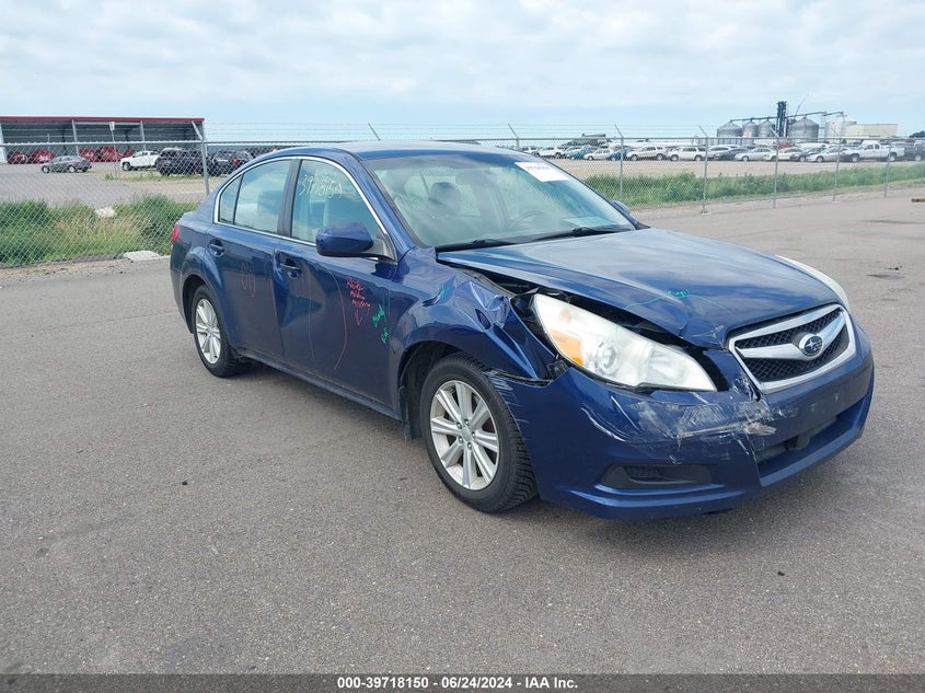 2010 Subaru Legacy 2.5I Premium VIN: 4S3BMBC66A3245409 Lot: 39718150