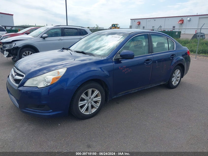 2010 Subaru Legacy 2.5I Premium VIN: 4S3BMBC66A3245409 Lot: 39718150