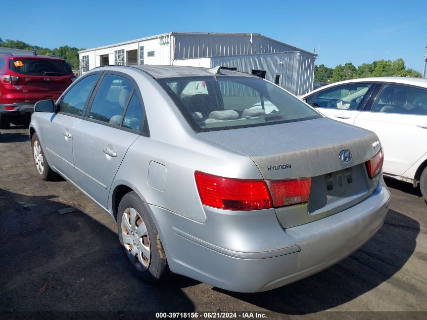 2010 Hyundai Sonata Gls VIN: 5NPET4AC6AH586107 Lot: 39718156