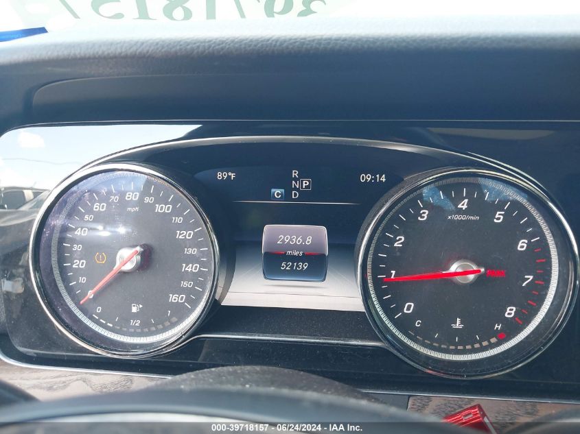 2018 Mercedes-Benz E 300 VIN: WDDZF4JB7JA361739 Lot: 39718157