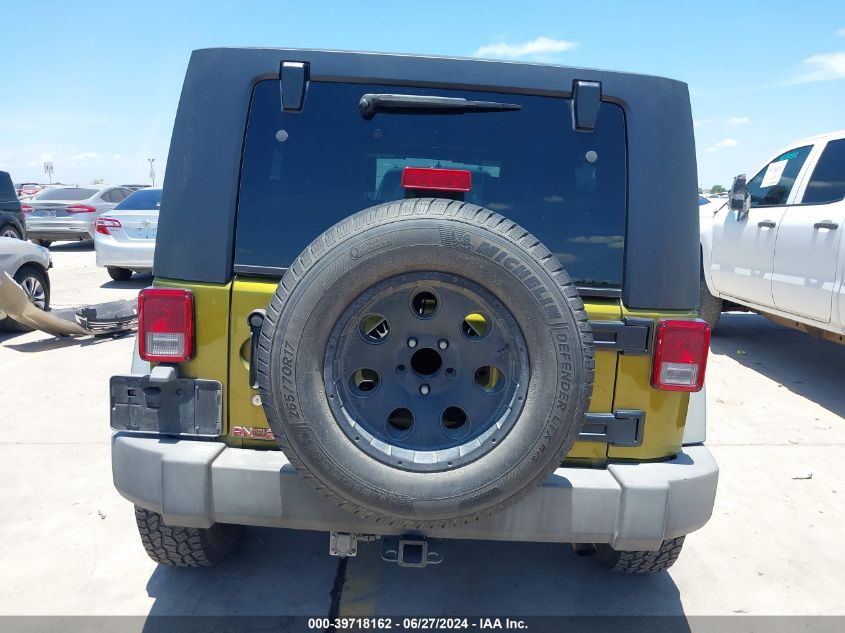 2007 Jeep Wrangler Unlimited Rubicon VIN: 1J8GA691X7L212366 Lot: 39718162