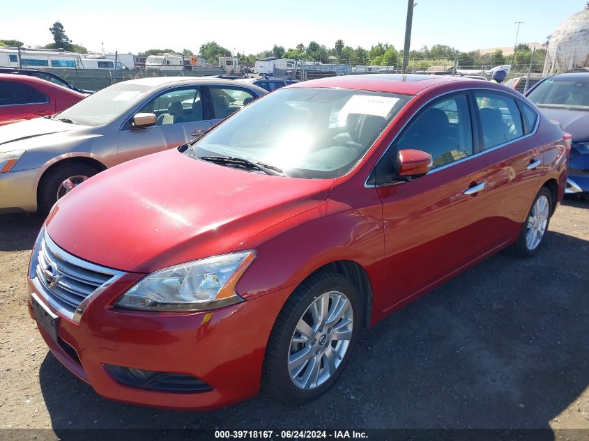 2013 Nissan Sentra Sl VIN: 3N1AB7AP8DL732363 Lot: 39718167