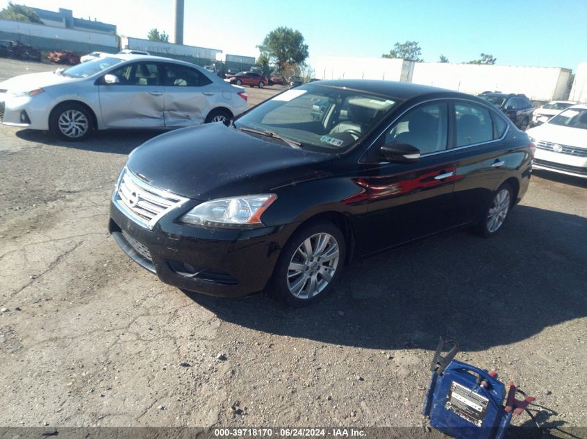 2013 Nissan Sentra S/Sv/Sr/Sl VIN: 3N1AB7AP9DL743948 Lot: 39718170