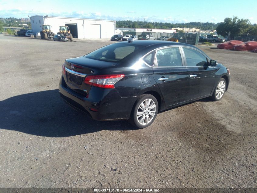 2013 Nissan Sentra S/Sv/Sr/Sl VIN: 3N1AB7AP9DL743948 Lot: 39718170