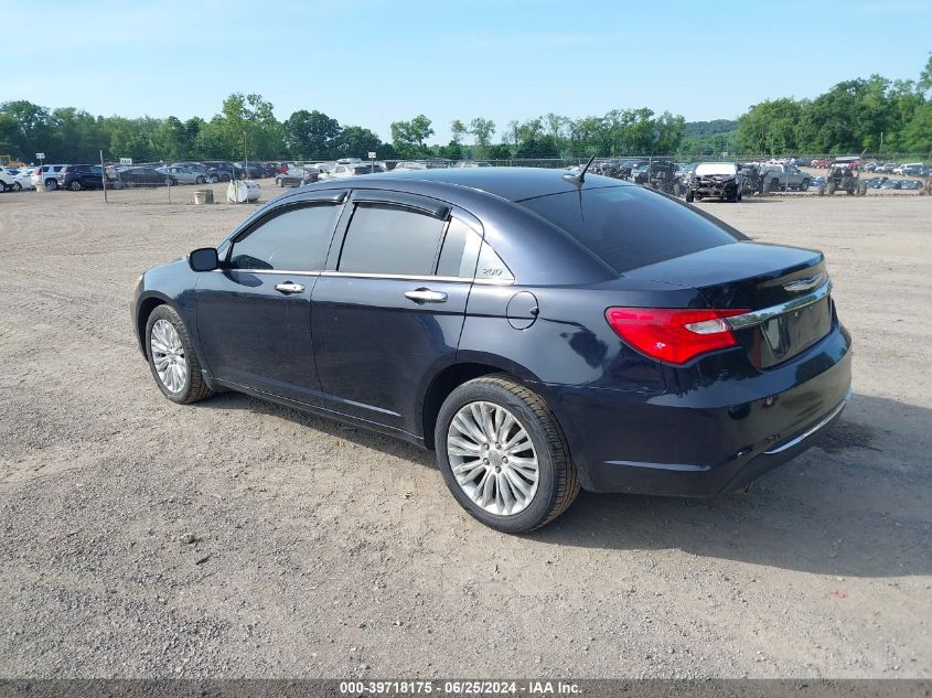 1C3BC2FG2BN527760 | 2011 CHRYSLER 200