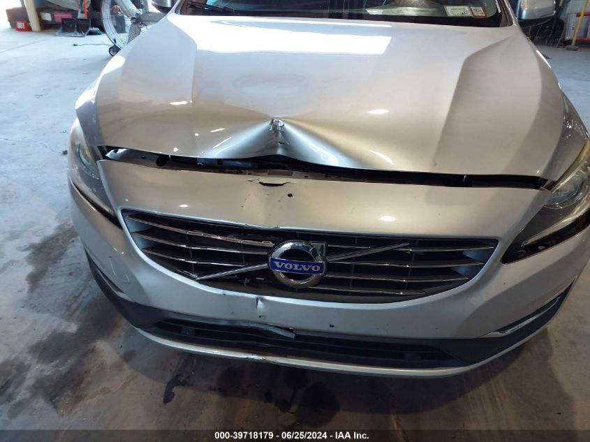 2015 Volvo S60 Premier VIN: YV126MFK5F1344296 Lot: 39718179
