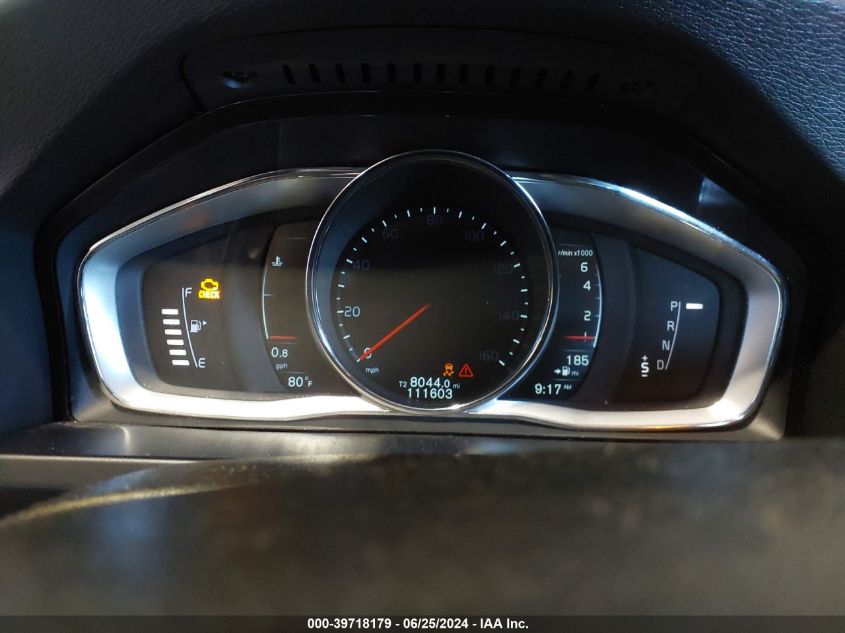 2015 Volvo S60 Premier VIN: YV126MFK5F1344296 Lot: 39718179