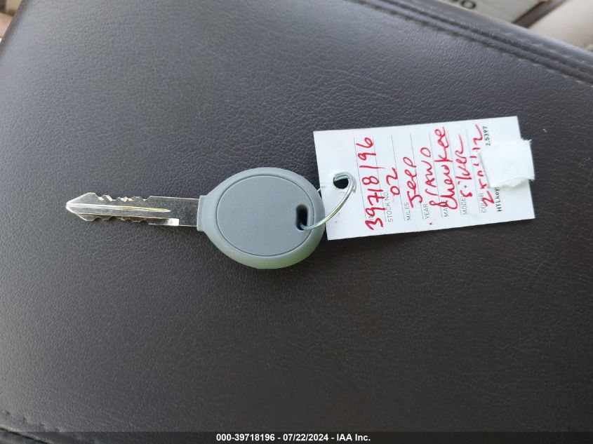 2002 Jeep Grand Cherokee Limited VIN: 1J4GX58S92C250412 Lot: 39718196