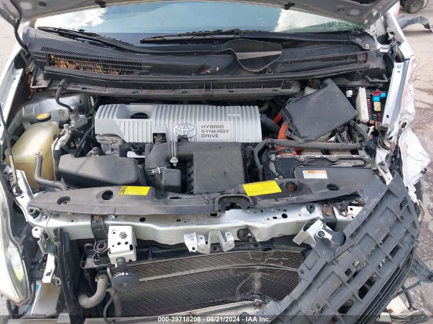 2013 Toyota Prius Three VIN: JTDKN3DU4D5685766 Lot: 39718208