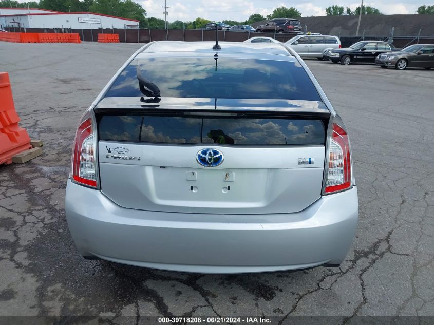 2013 Toyota Prius Three VIN: JTDKN3DU4D5685766 Lot: 39718208