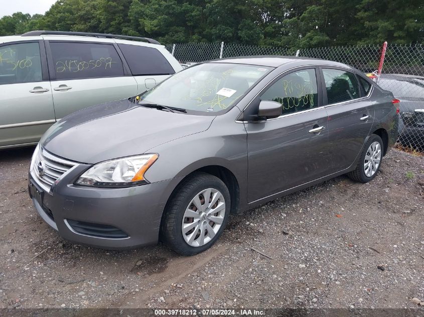 3N1AB7AP1FY270293 2015 Nissan Sentra S