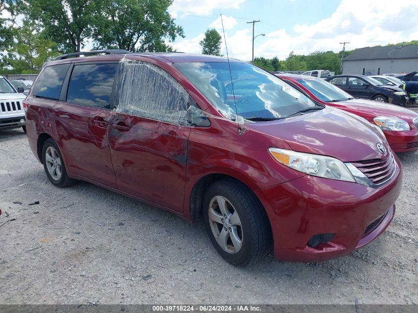 2011 Toyota Sienna Le V6 VIN: 5TDKK3DC3BS015021 Lot: 39718224