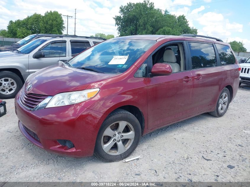 2011 Toyota Sienna Le V6 VIN: 5TDKK3DC3BS015021 Lot: 39718224