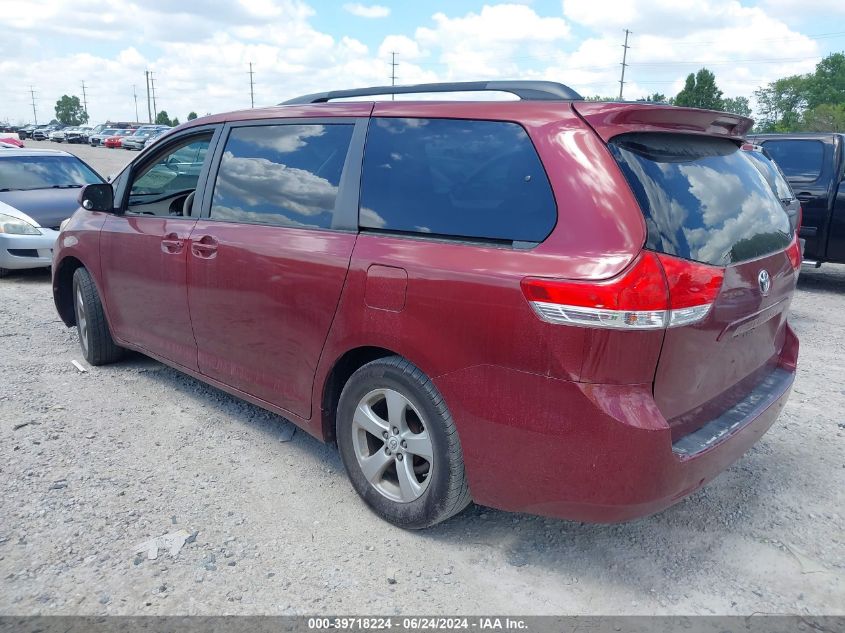 2011 Toyota Sienna Le V6 VIN: 5TDKK3DC3BS015021 Lot: 39718224