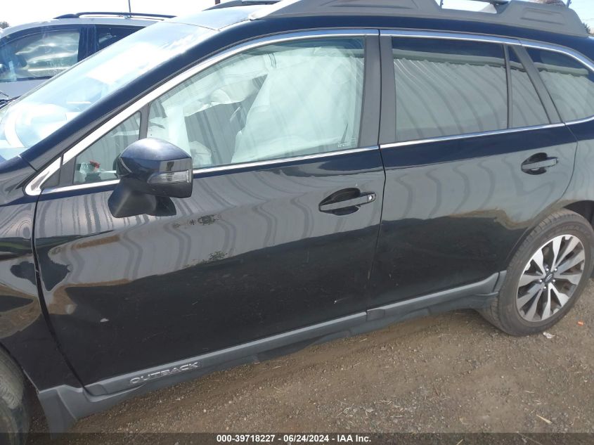 2015 Subaru Outback 2.5I Limited VIN: 4S4BSAJCXF3261124 Lot: 39718227