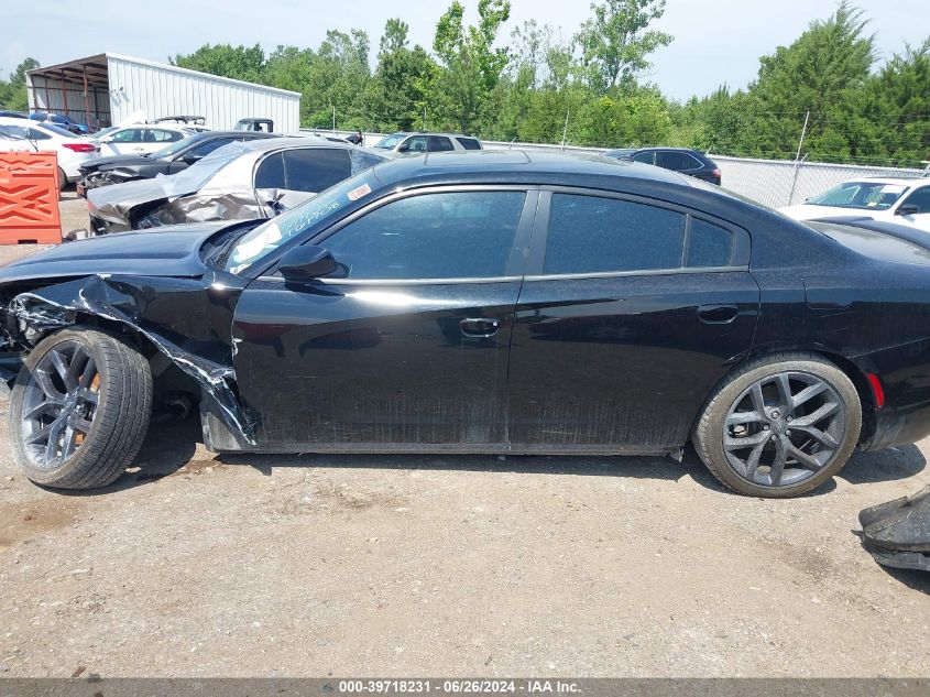 2022 Dodge Charger Sxt Rwd VIN: 2C3CDXBG8NH161708 Lot: 39718231