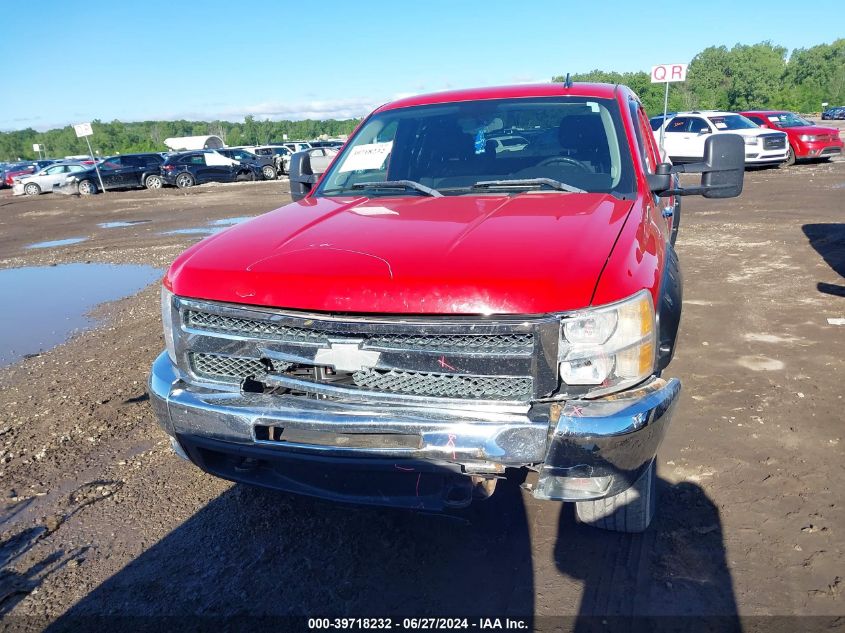 2012 Chevrolet Silverado 1500 K1500 Lt VIN: 1GCRKSE73CZ117462 Lot: 39718232