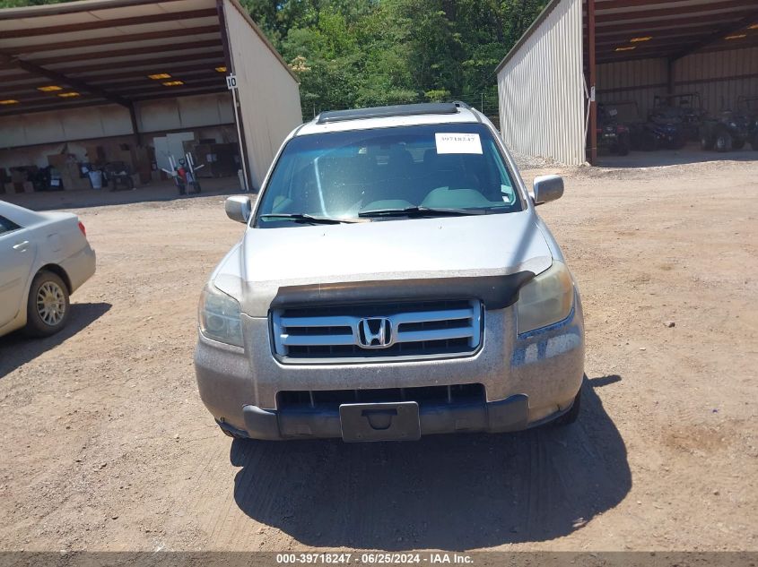 2007 Honda Pilot Ex-L VIN: 5FNYF28517B035588 Lot: 39718247