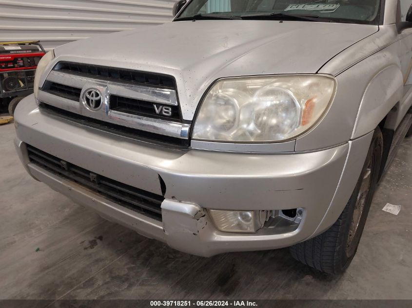 2005 Toyota 4Runner Sr5 Sport V8/Sr5 V8 VIN: JTEZT14R358007283 Lot: 39718251