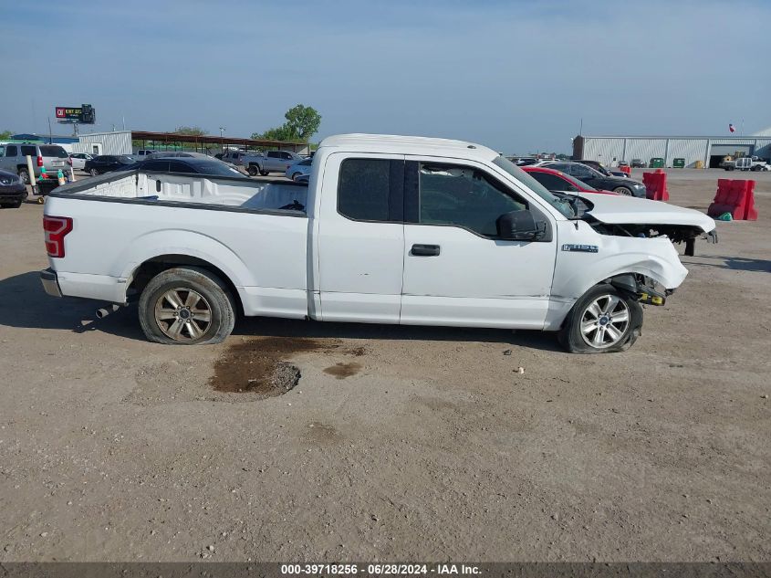 2018 Ford F150 Super Cab VIN: 1FTEX1CB5JKC39523 Lot: 39718256