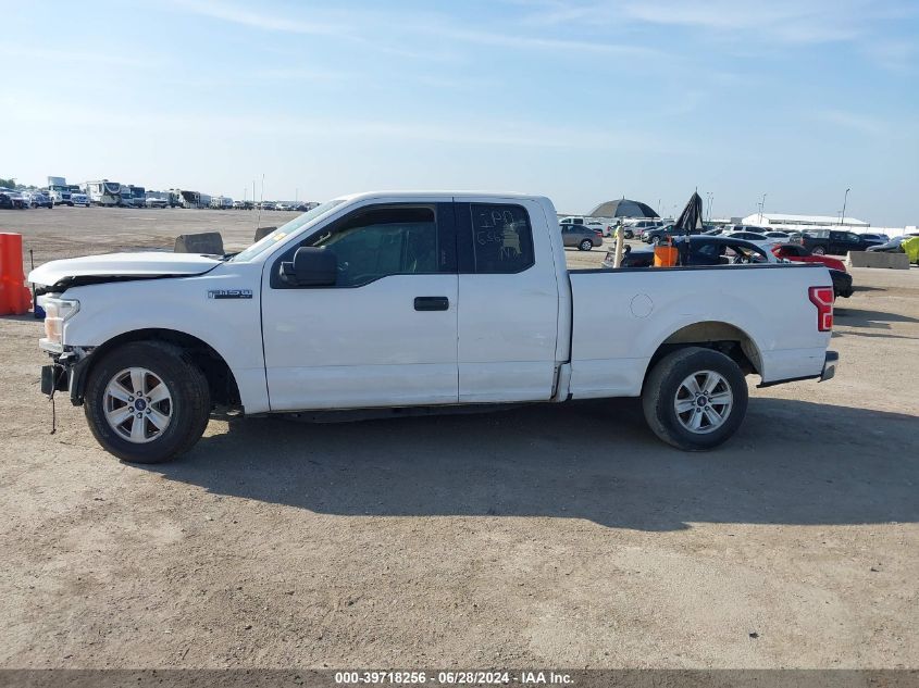 2018 Ford F150 Super Cab VIN: 1FTEX1CB5JKC39523 Lot: 39718256