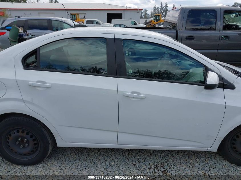 2016 Chevrolet Sonic Ls Auto VIN: 1G1JA5SG4G4151797 Lot: 39718282