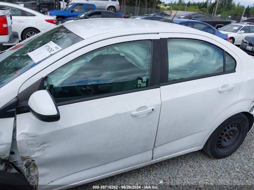 2016 Chevrolet Sonic Ls Auto VIN: 1G1JA5SG4G4151797 Lot: 39718282