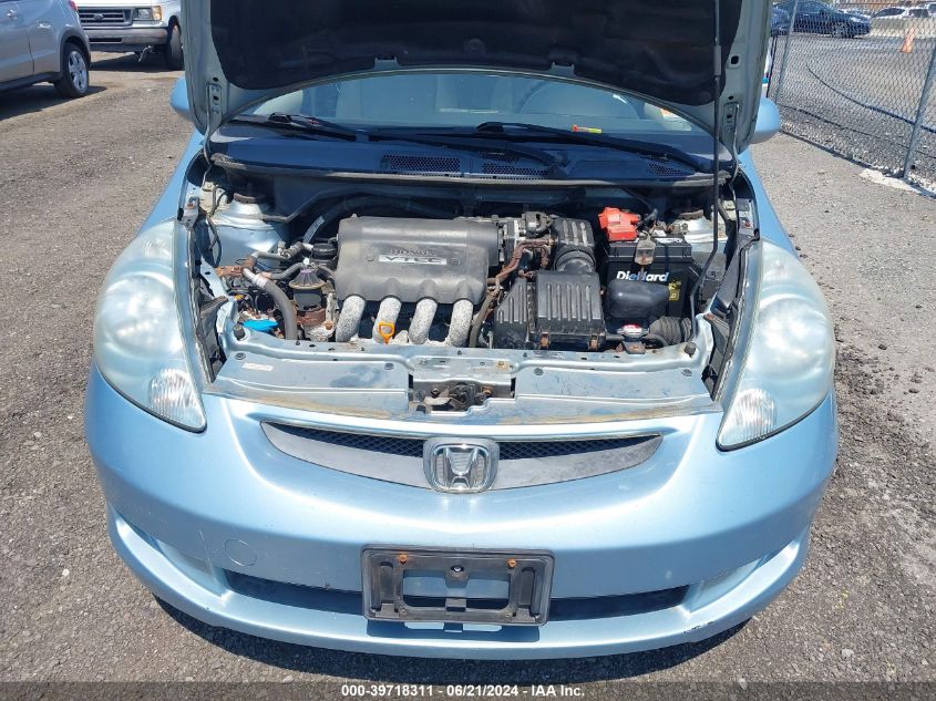 2007 Honda Fit VIN: JHMGD38487S064294 Lot: 39718311