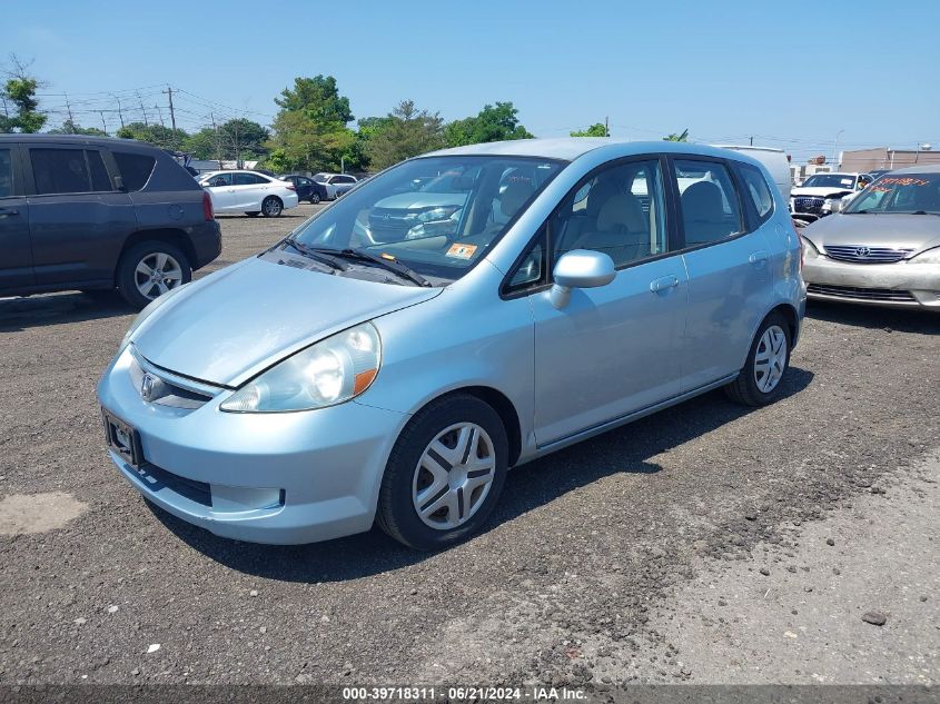 JHMGD38487S064294 | 2007 HONDA FIT