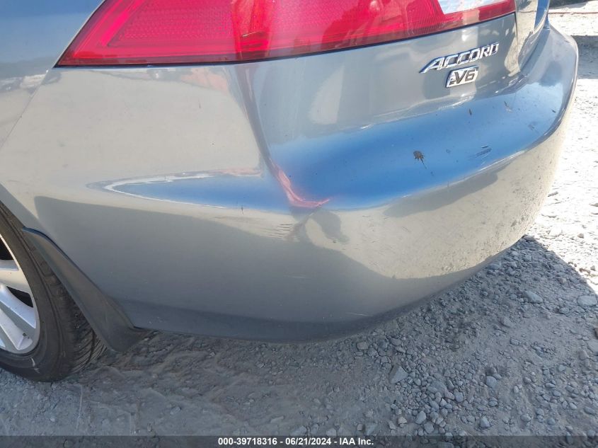 2006 Honda Accord 3.0 Ex VIN: 1HGCM82716A009837 Lot: 39718316